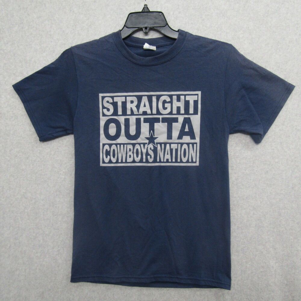 Port & Company Mens T-Shirt Blue Size S Short Sleeve Casual Graphic Tee